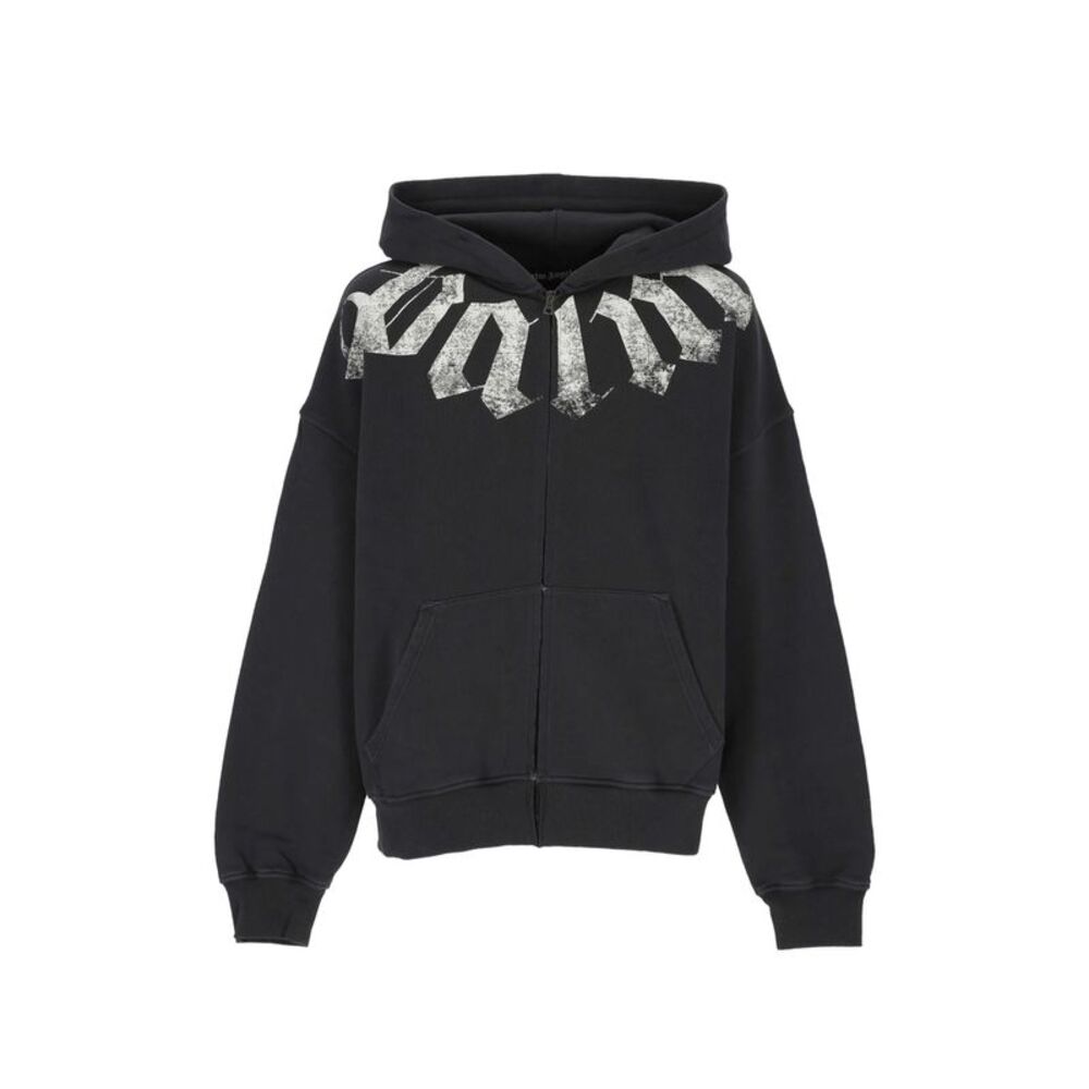 Palm Angels Black Sweaters & Knitwear - Hoodies Men
